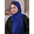 Plain Georgette - Royal Blue