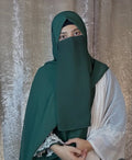 HALF NIQAB -Zink